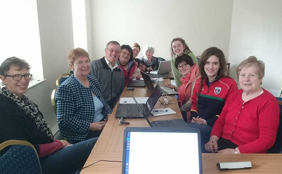 Community members and volunteers learning together at St Michael’s Centre
